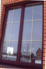 Металоплстиковие окна со шпросам